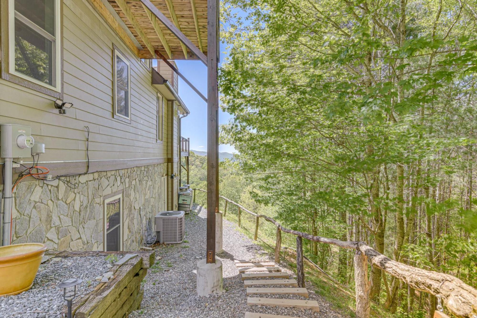 Sweeping Smoky Mountains Vacation Rental Whittier Exterior foto